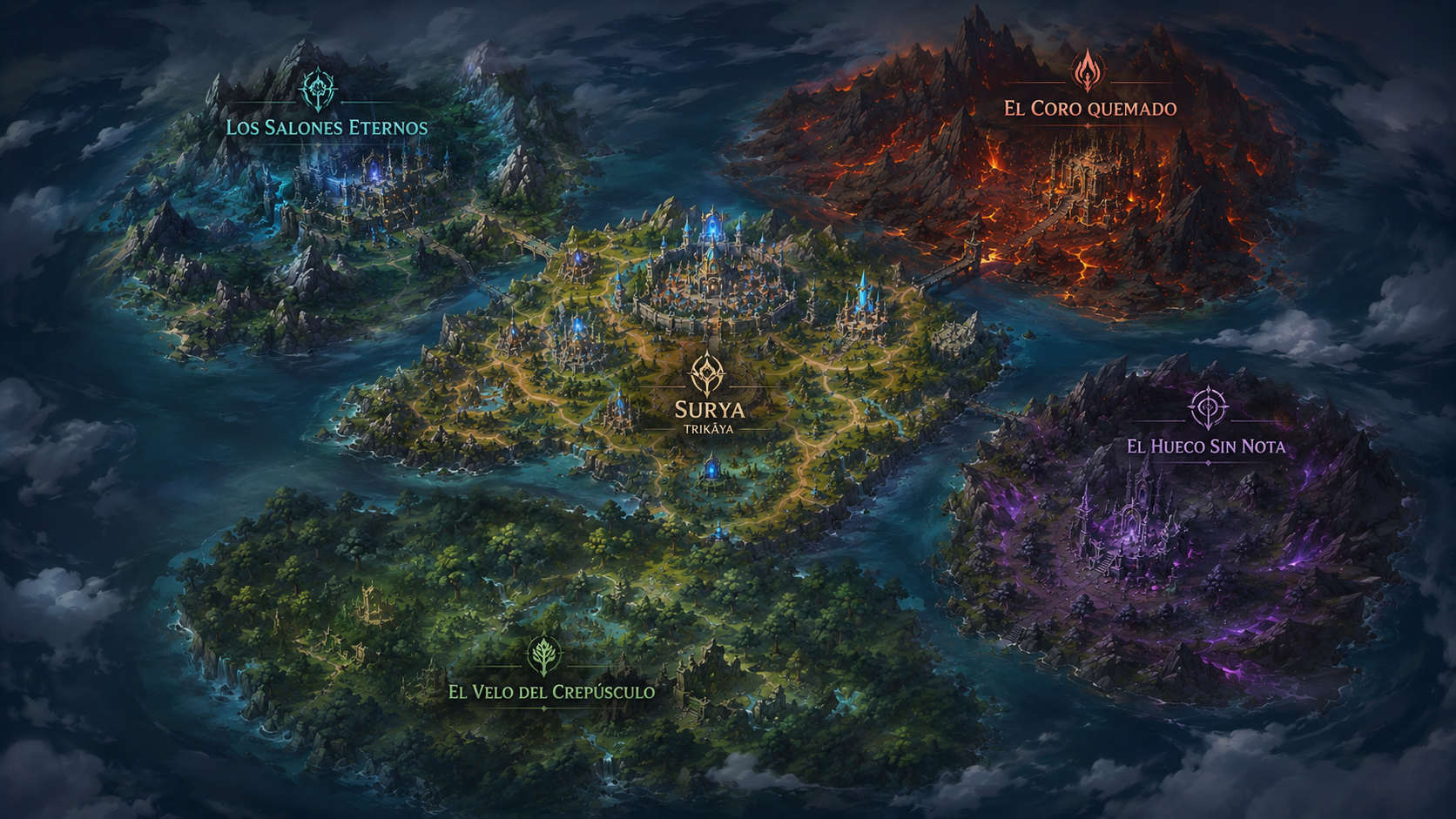 Mapa de Ashram