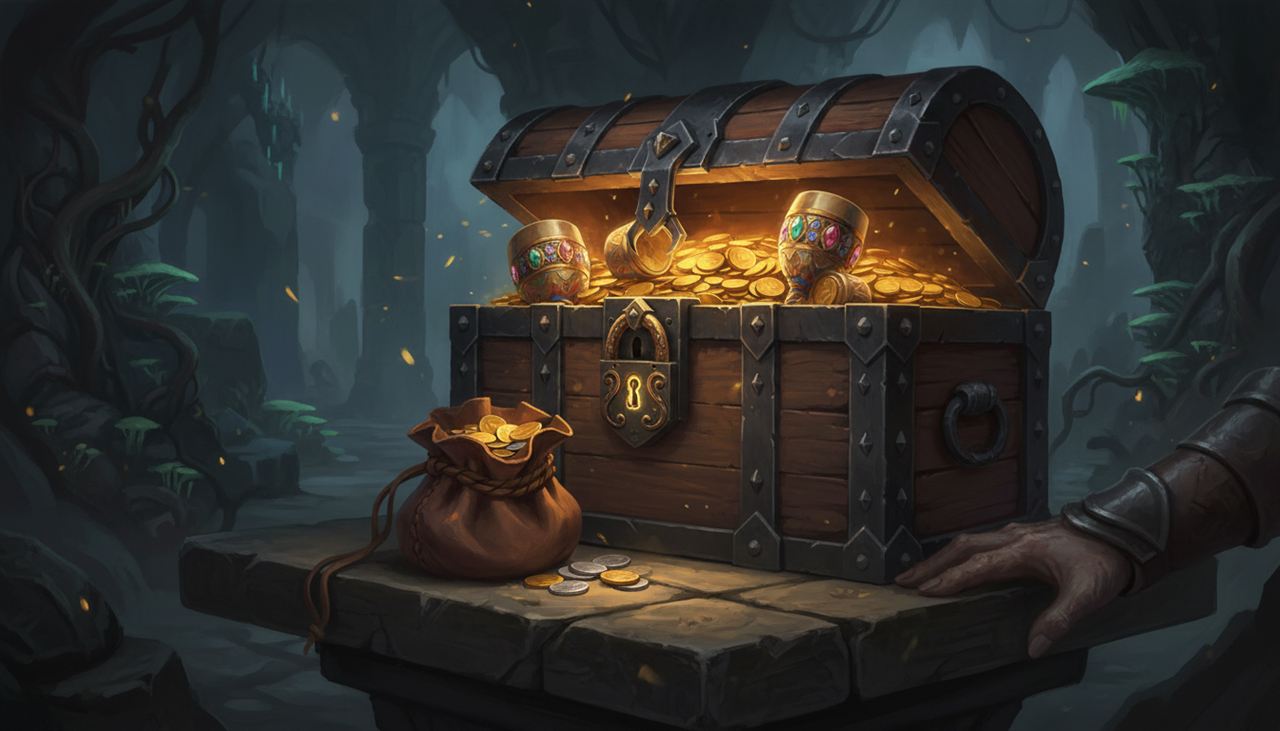 Its own gold