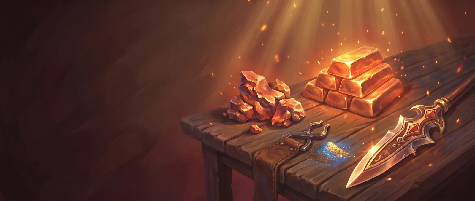 Crafting chain, Ashram Online guide