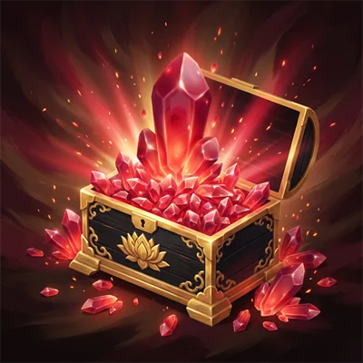 6,500 Redshards, premium currency of Ashram Online