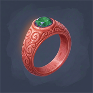 Coral Ring of the Lotus, item from Ashram Online