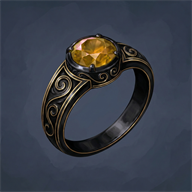 Anillo de Ebano del Errante, item from Ashram Online