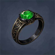 Anillo de Ebano de Loto, item from Ashram Online