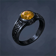 Obsidian Ring of the Dawn, item from Ashram Online