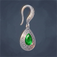 Quartz Earrings of the Lotus, item from Ashram Online