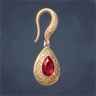 Ivory Earrings of the Anvil, item from Ashram Online