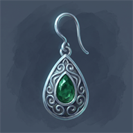 Earring of the Lotus, item from Ashram Online