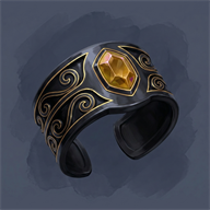 Brazalete de Ebano del Errante, item from Ashram Online