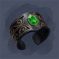 Brazalete de Ebano de Loto, item from Ashram Online