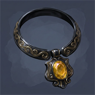 Collar de Ebano del Errante, item from Ashram Online