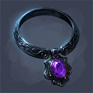 Obsidian Necklace of Umbra, item from Ashram Online