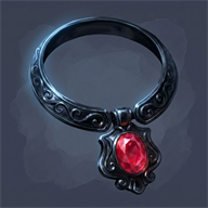 Obsidian Necklace of the Anvil, item from Ashram Online