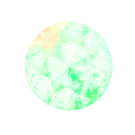 Cut Emerald Crystal, item from Ashram Online