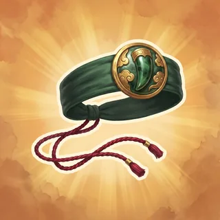 Headband of Jade, item from Ashram Online