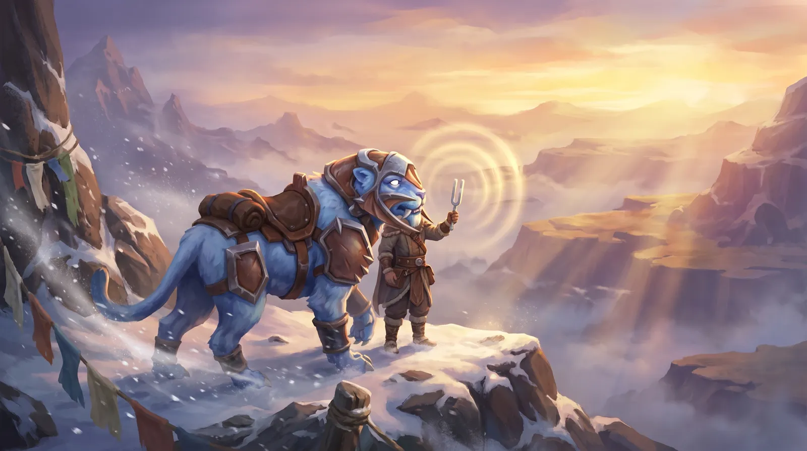 The mount: the tiger